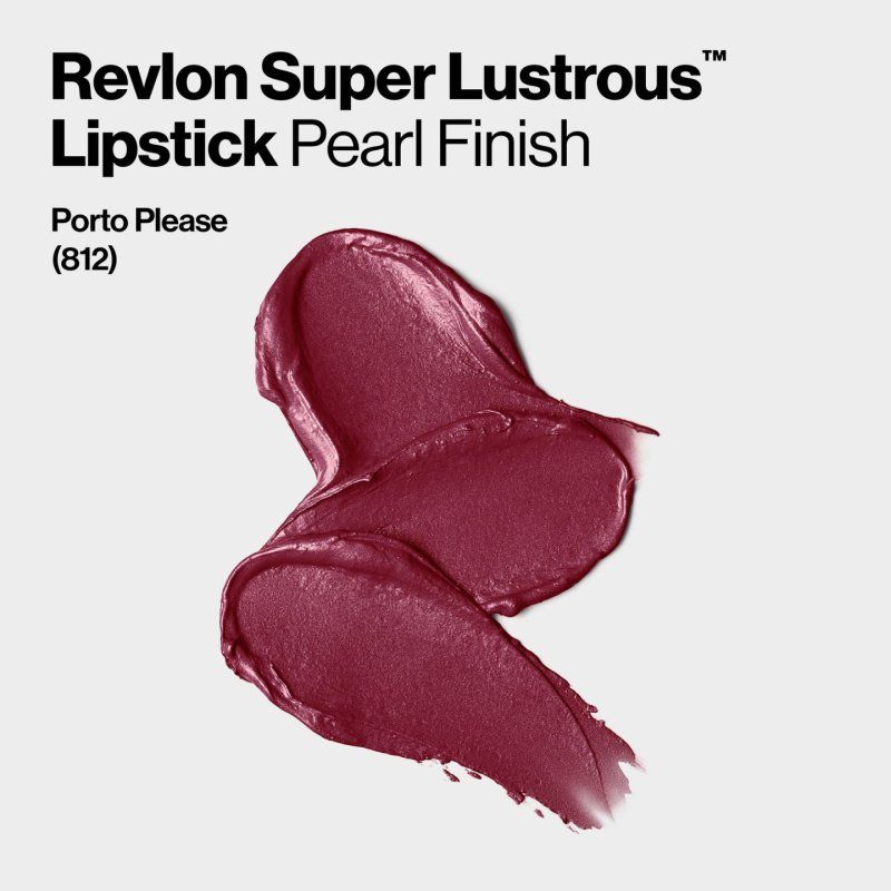 Revlon Super Lustrous Lipstick 812 Porto Please