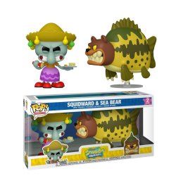 BOB L'EPONGE - POP Animation - 2 Pack Squidward & Sea Bear