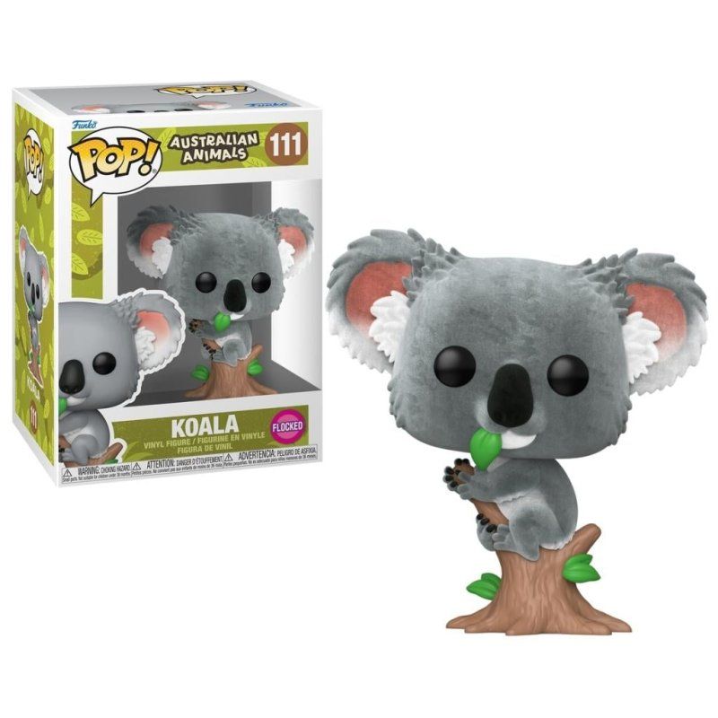AUSTRALIAN ANIMALS - POP N° 111 - Koala (Flocked)