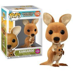 AUSTRALIAN ANIMALS - POP N° 112 - Kangaroo (Flocked)
