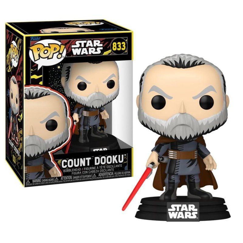 MAY THE FOURTH - POP Nooks N° 833 - Comte Dooku (Retro)