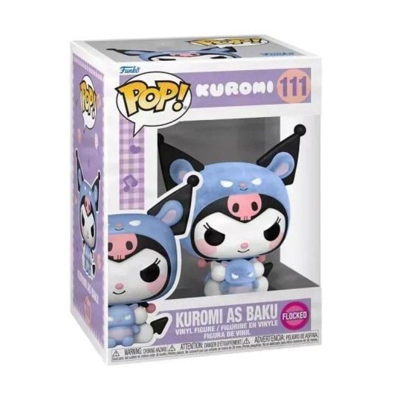 SANRIO - POP N° 111 - Kuromi Friend CSPLY (Flocked)