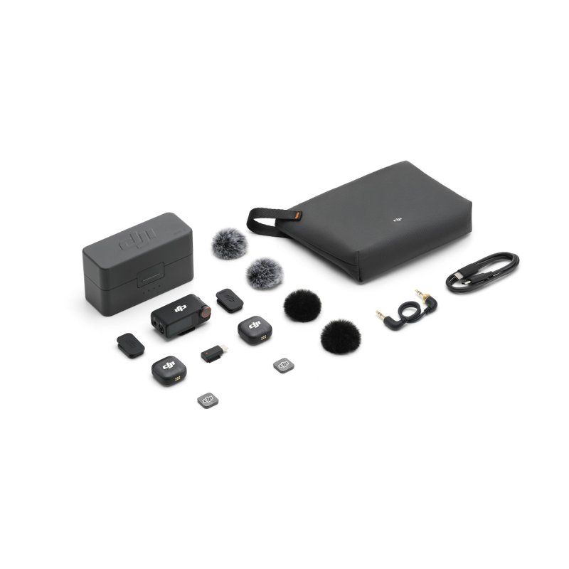 DJI Mic 3 (2TX 1 RX Charging Case)