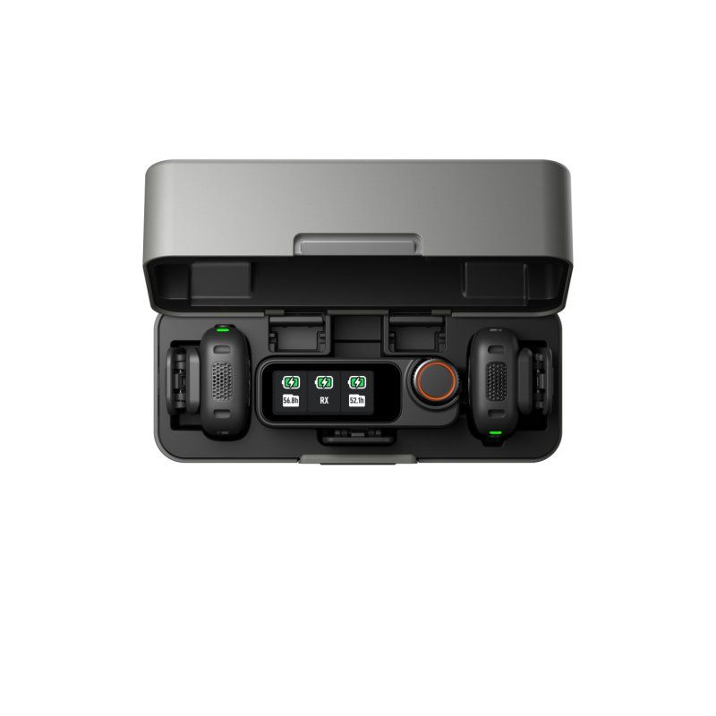DJI - Mic 3 Wireless Microphone System (2 TX 1 RX Charging Case)