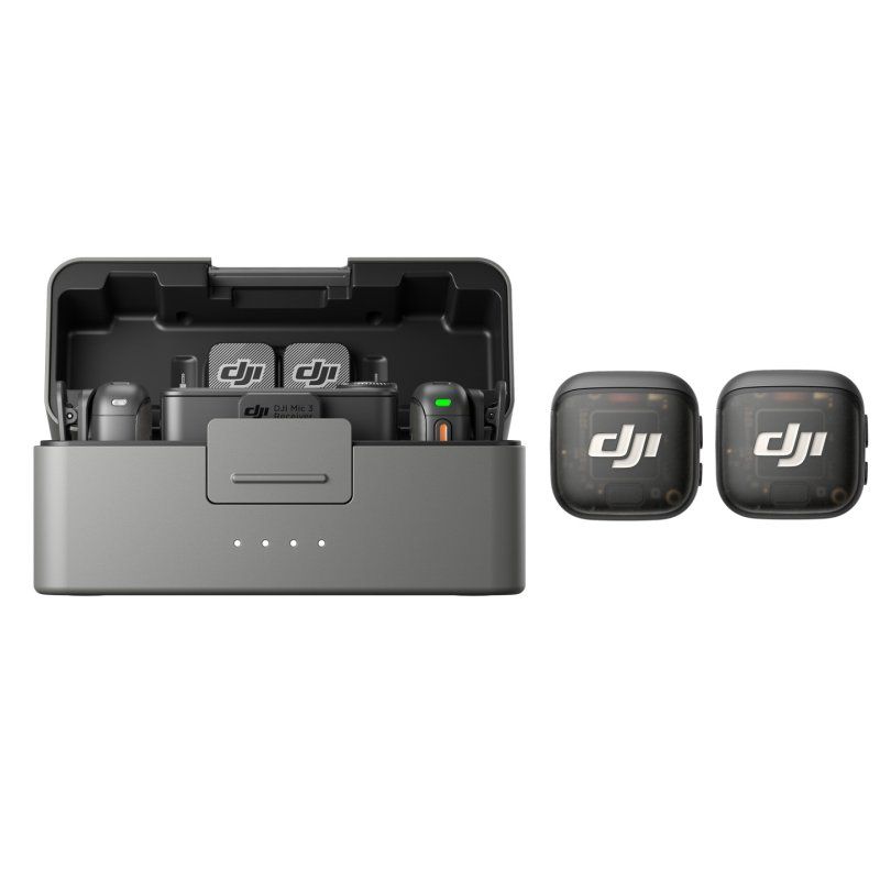 DJI Mic 3 (2TX 1 RX Charging Case)