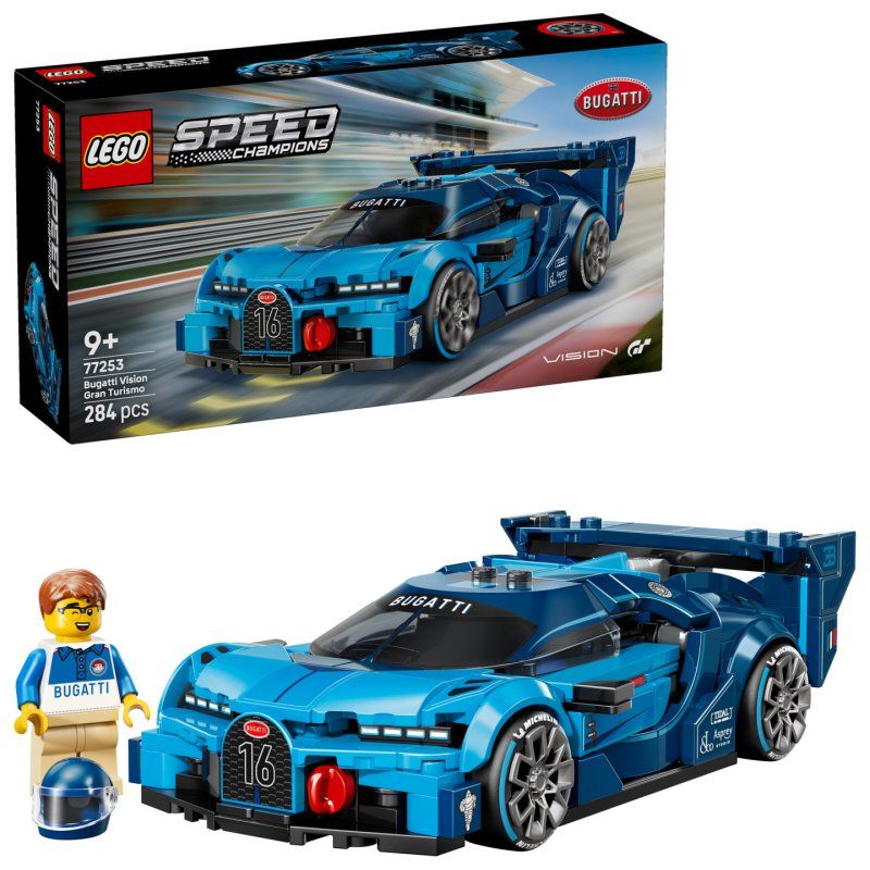 77253 Speed Champions Bugatti Vision GT Hypersportwagen