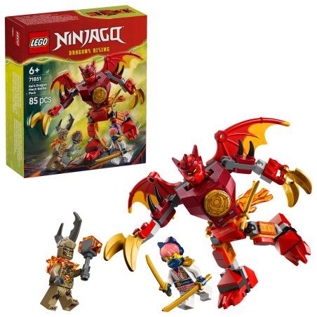 71851 Ninjago Kais Drachen-Mech Battle Set