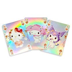 Sanrio Playing Cards Hello Kitty & Friends Holographic