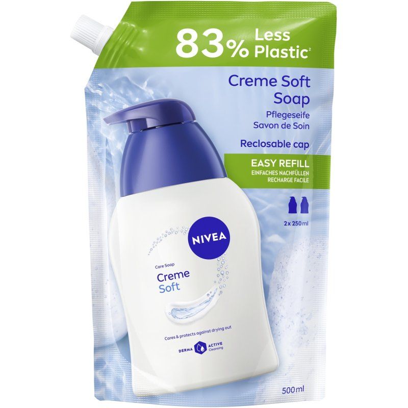 NIVEA Creme Soft 500 ml Savon liquide