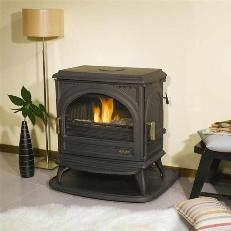 Poêle à bois 366106ANTHRACITE *