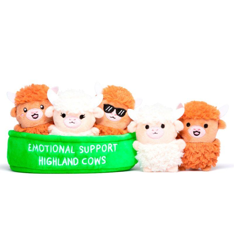 Just Play Emotional Support Highland Cows