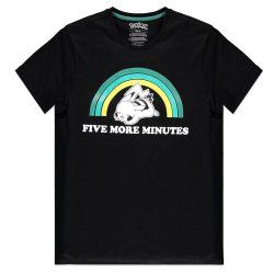 POKEMON - 5 More Minutes - T-Shirt Homme (M)