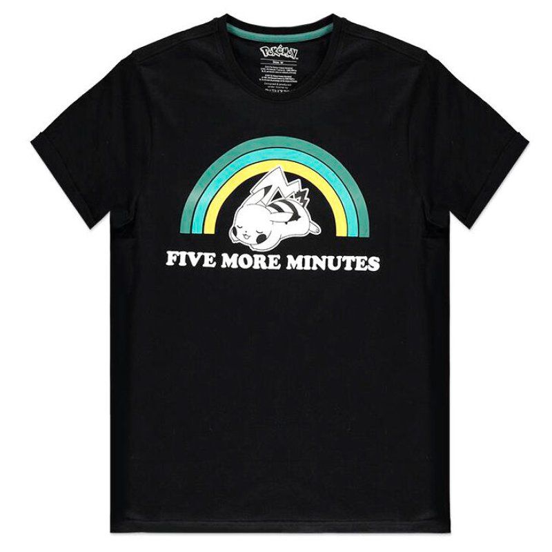 POKEMON - 5 More Minutes - T-Shirt Homme (M)