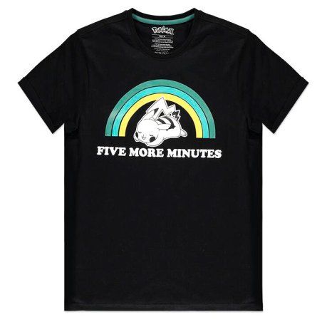POKEMON - 5 More Minutes - T-Shirt Homme (M)