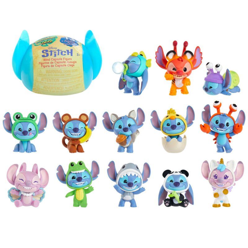 Just Play Stitch Goes Wild Blind Capsule Figures