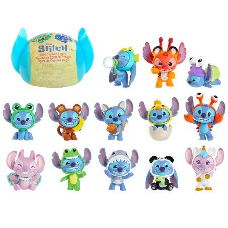 Just Play Stitch Goes Wild Blind Capsule Figures