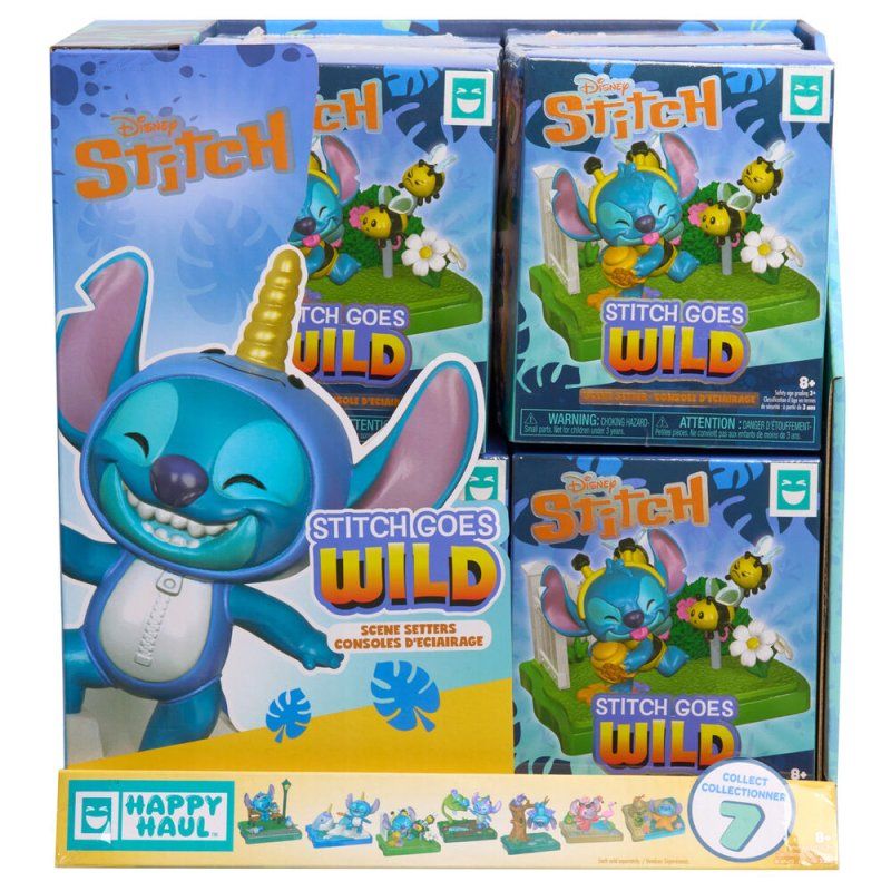 Just Play HH Stitch Goes Wild Collectible Figure Blind Boxes