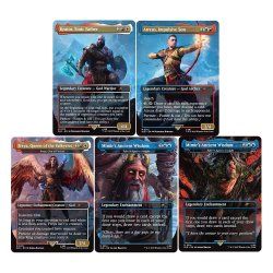 Magic the Gathering Secret Lair x PlayStation: God of War: Norse english