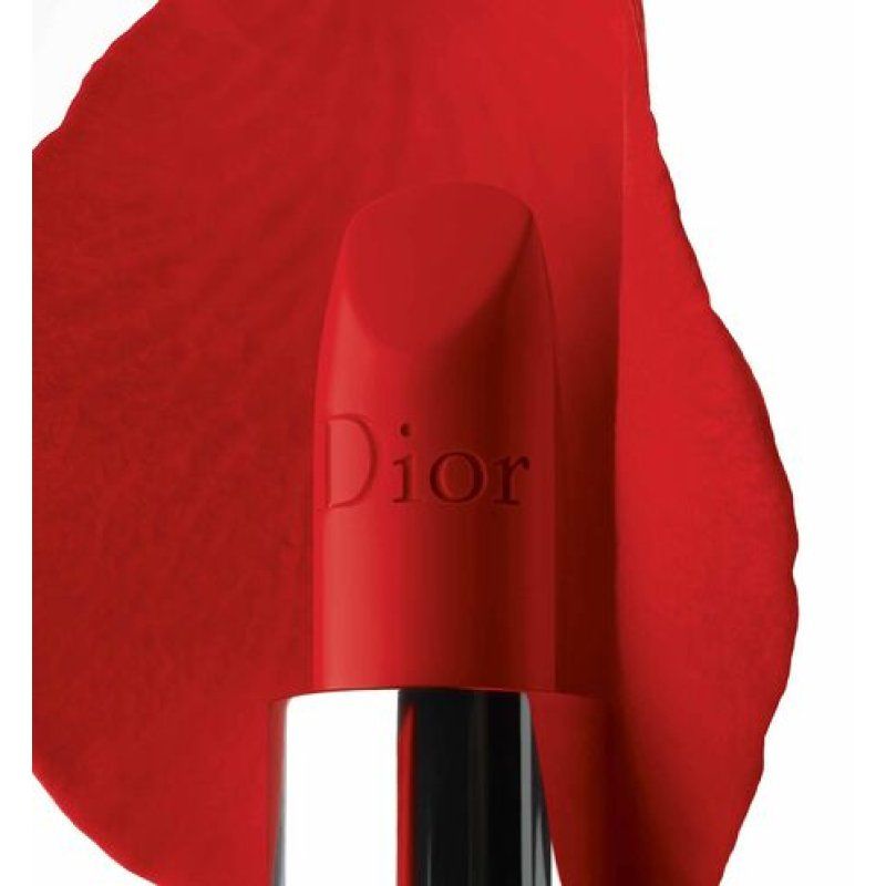 Dior Rouge The Refill Lipstick 888 Strong Red matte finish