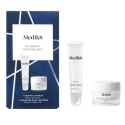 Medik8 Overnight Restore Duo Cosmetic Set For Skin Renewal And Nourishment