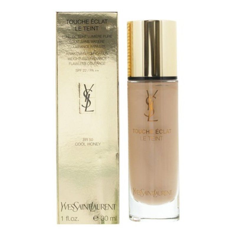 Yves Saint Laurent Touche Clat Br50 Cool Honey Foundation Spf 22 30ml For Women
