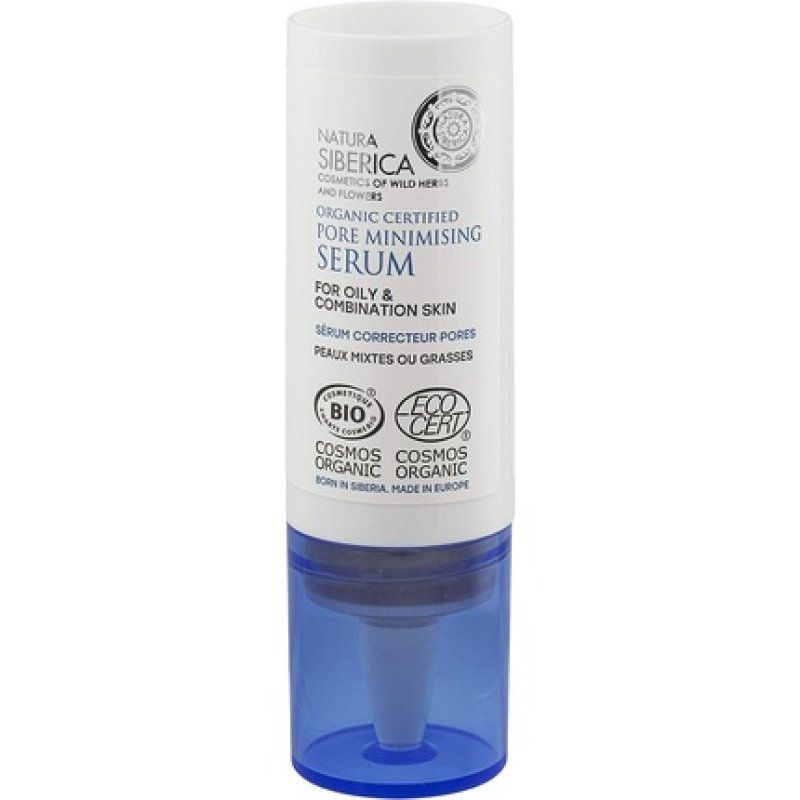 Natura Siberica Organic Certified Pore Minimising Serum for Oily & Combination Skin