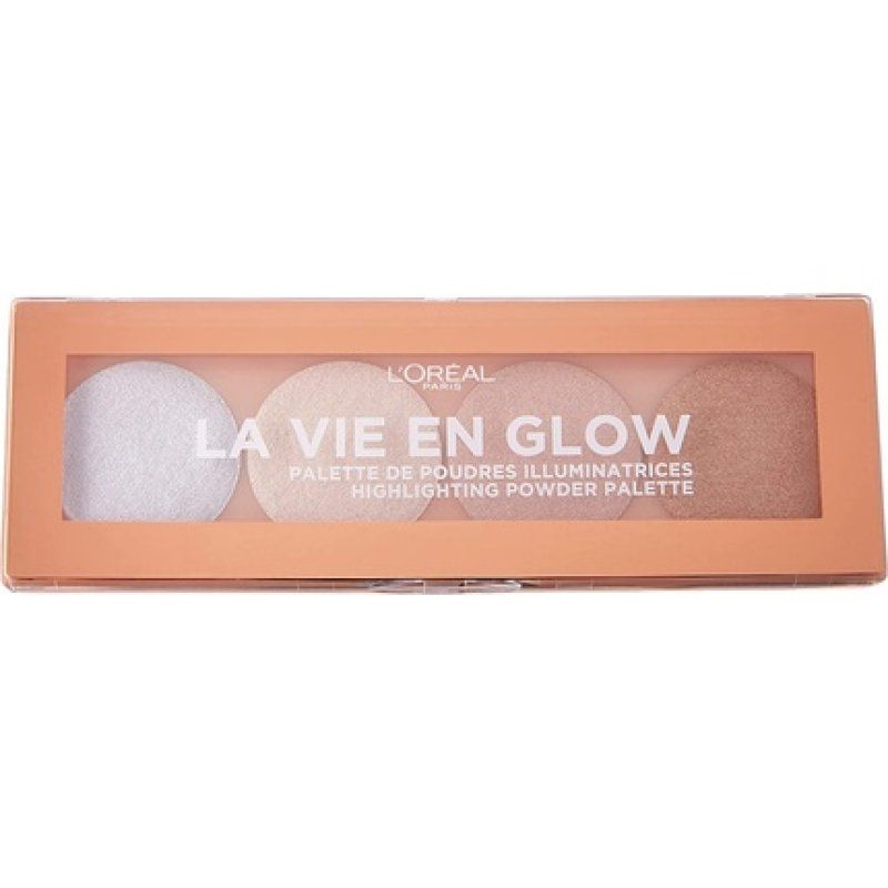 L'Oréal Paris La Vie en Glow Highlighter Palette No. 02 Eclat Froid 4 Shades