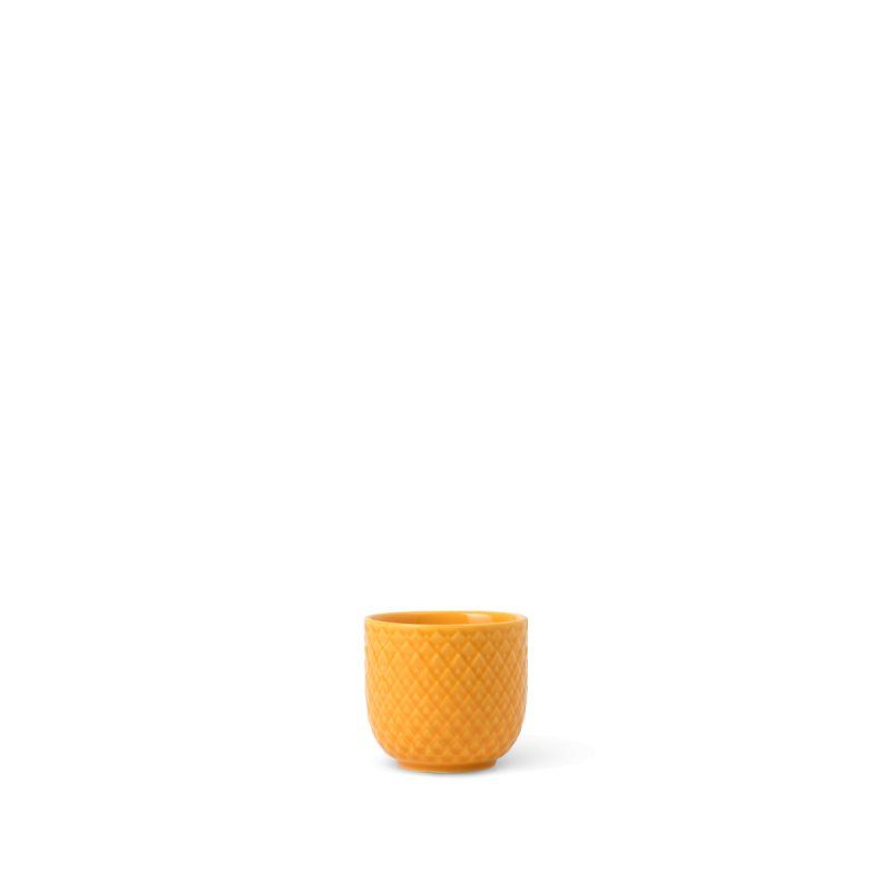 Lyngby Porcelæn - Rhombe Color Egg cup Ø5 cm - Yellow