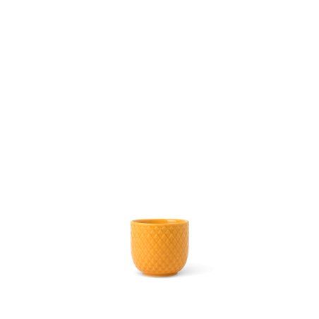 Lyngby Porcelæn - Rhombe Color Egg cup Ø5 cm - Yellow