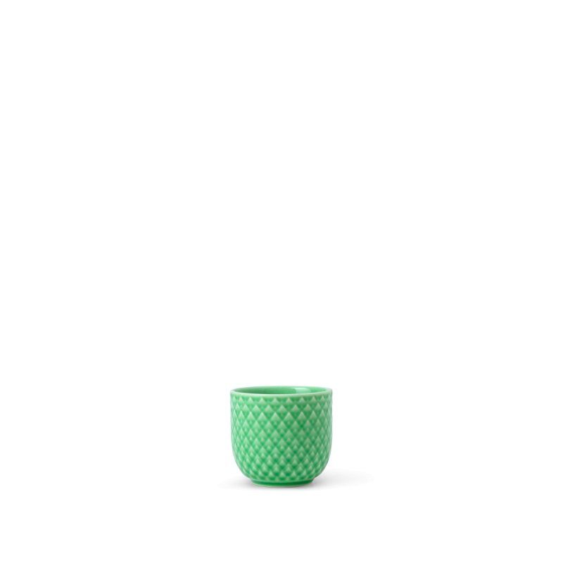 Lyngby Porcelæn - Rhombe Color Egg cup Ø5 cm - Green