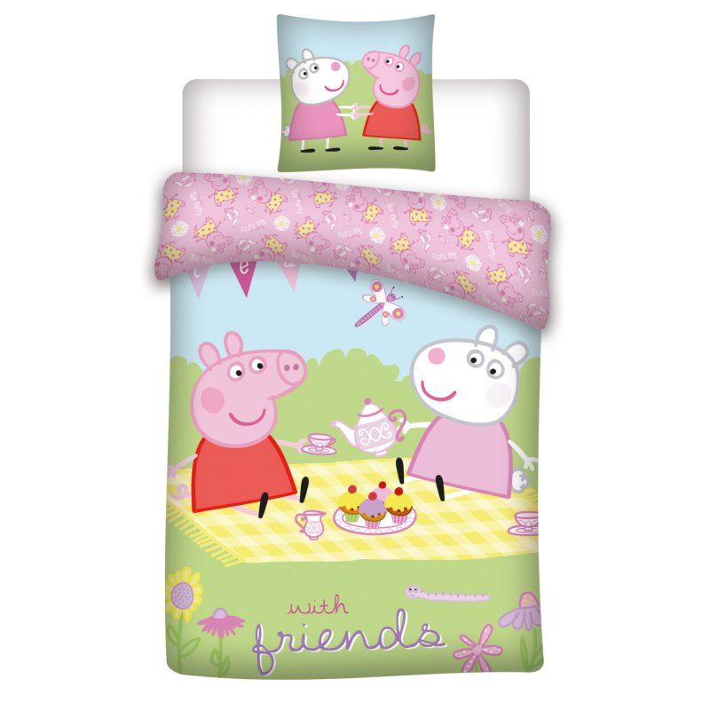 Bed Linen - Junior Size 100 x 140 cm - Peppa Pig (1000881)