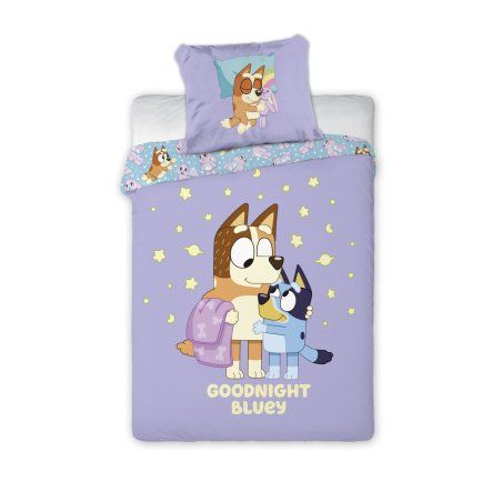 Bed Linen - Junior Size 100 x 140 cm - Bluey & Chilli (1029597)