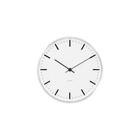 Arne Jacobsen - City Hall Wall Clock - Ø29 cm - White