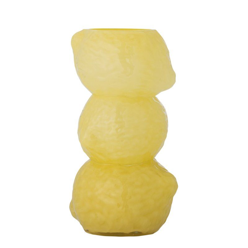 Creative Collection - Limone Vase - Yellow - Glass