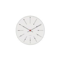 Arne Jacobsen - Bankers Wall Clock Ø 21 cm - White (43630)