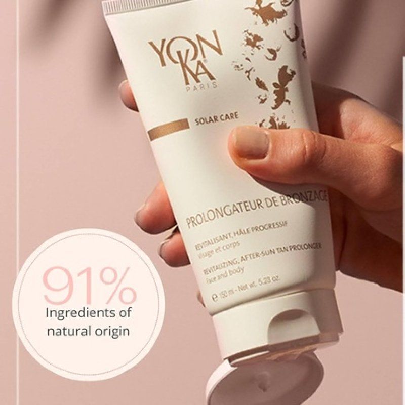 Yon-Ka Face & Body Tan Enhancer Milk 150ml - Repair Skin and Extend Tan