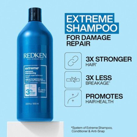 Redken Extreme Shampoo Fortifier For Distressed Hair 1000ml 33.8 fl.oz.