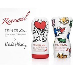 Tenga X Keith Haring Original Vacuum Cup Khc-201 Masturbator Sex Toy For