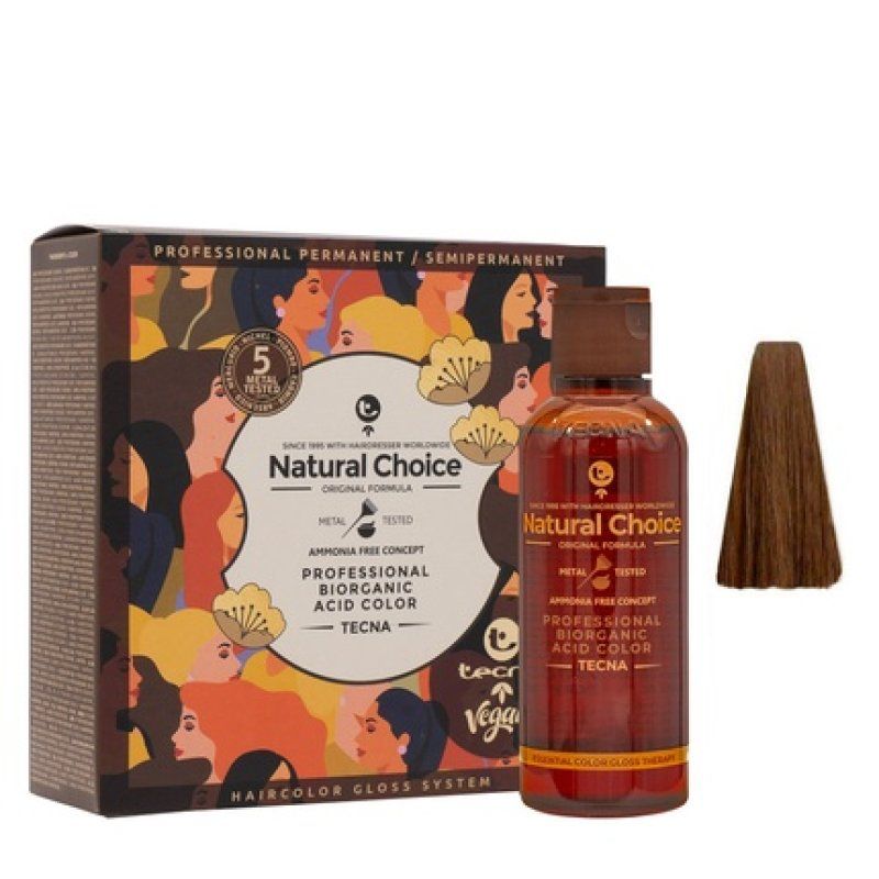 Hair 60 Dark Blonde Tecna Ncc Biorganic Acid Color 3x130ml