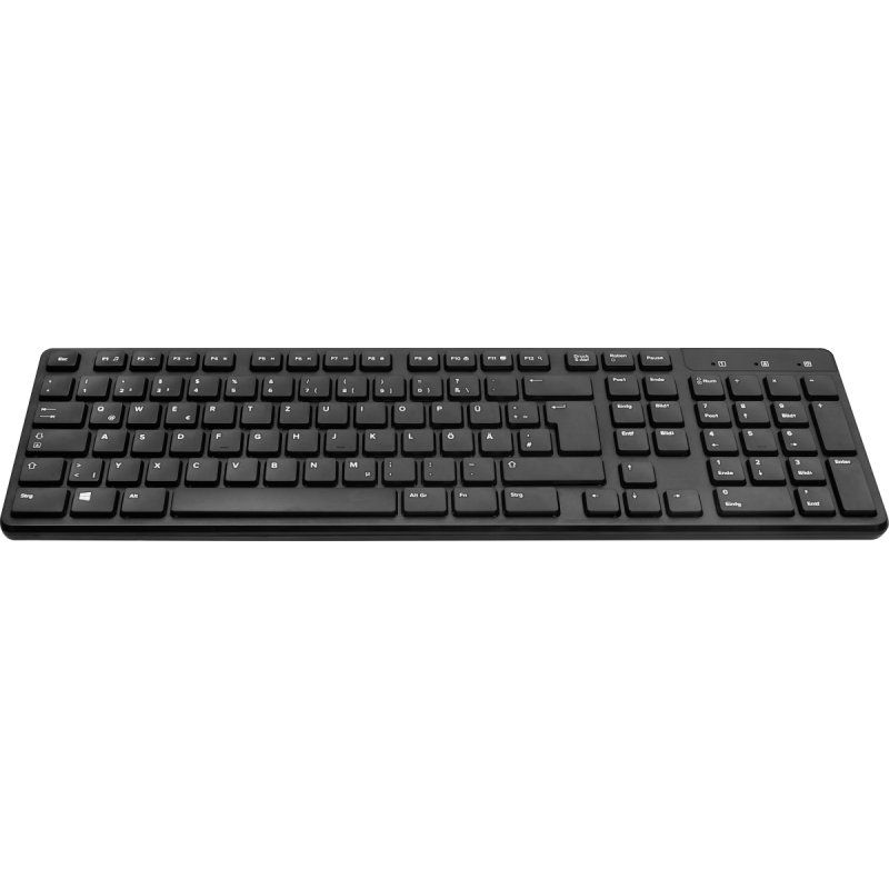 SPEEDLINK SIGNIUM Deskse- Wireless clavier Souris incluse RF sans fil QWERTZ Allemand Noir