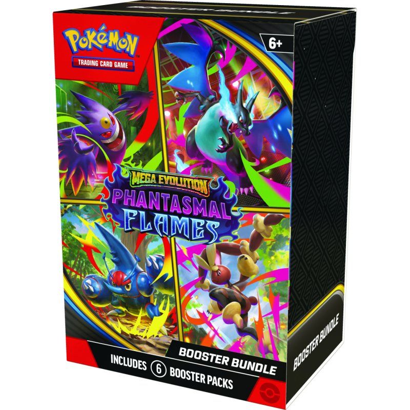 Pokémon - ME02 Mega Evolution: Phantasmal Flames - Booster Bundle (POK10191-101)