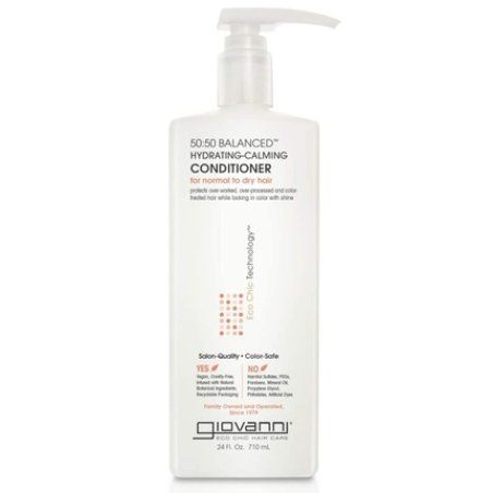 Giovanni Eco Chic 50:50 Balanced Hydrating Calming Conditioner - Leaves Hair pH Balanced