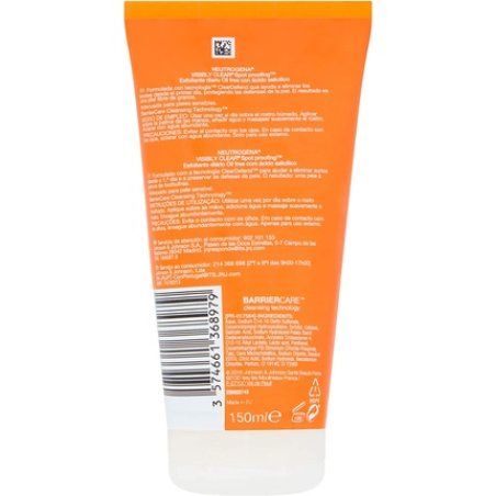 Neutrogena Visibly Clear Face Exfoliating Gel 150ml