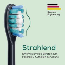SC Bürstenköpfe Premium Whiten Green Planet (schwarz, 4er Pack)