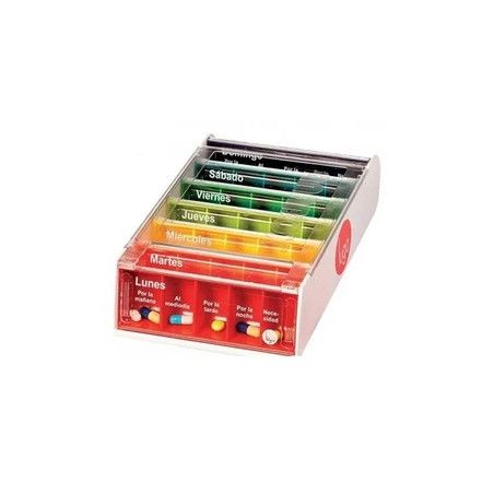 Prim Rainbow Dispenser Weekly Tablets