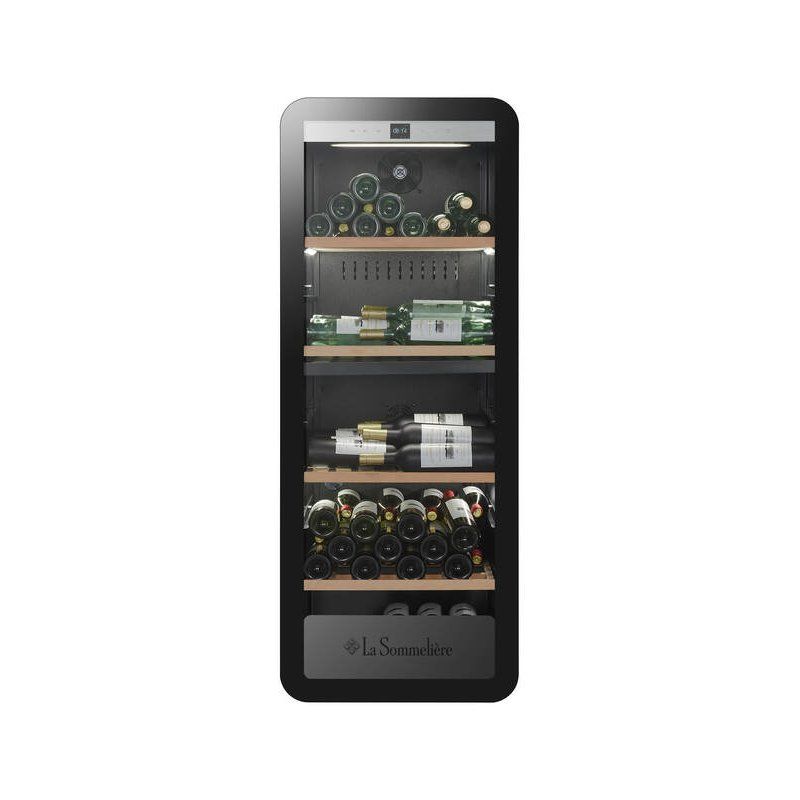 La Sommelière APOGEE145DZN wine cooler Freestanding Black 143 bottle(s)