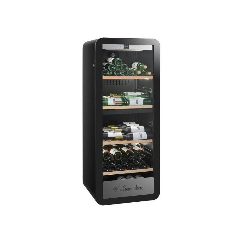 La Sommelière APOGEE145DZN wine cooler Freestanding Black 143 bottle(s)