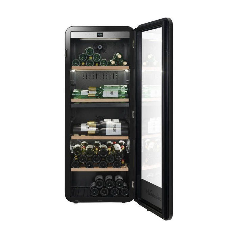 La Sommelière APOGEE145DZN refroidisseur à vin Pose libre Noir 143 bouteille(s)