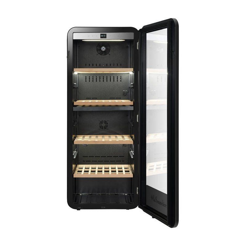 La Sommelière APOGEE145DZN wine cooler Freestanding Black 143 bottle(s)