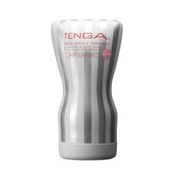 Tenga Soft Case Cup Gentle Silver Thermoplastic elastomer (TPE)
